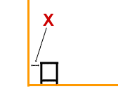 Distance of the stove from the back wall - twin wall flue pipe system